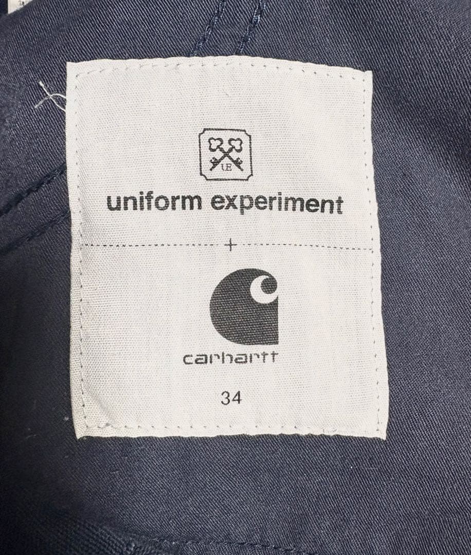 Carhartt・フラグメント・UE トリプルコラボ ダブルニーロガーパンツ