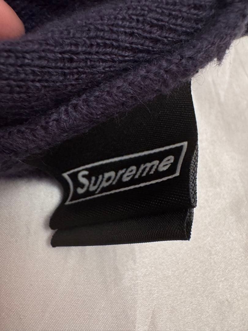 New Era × supreme ニット帽 Sロゴ　ユニセックス