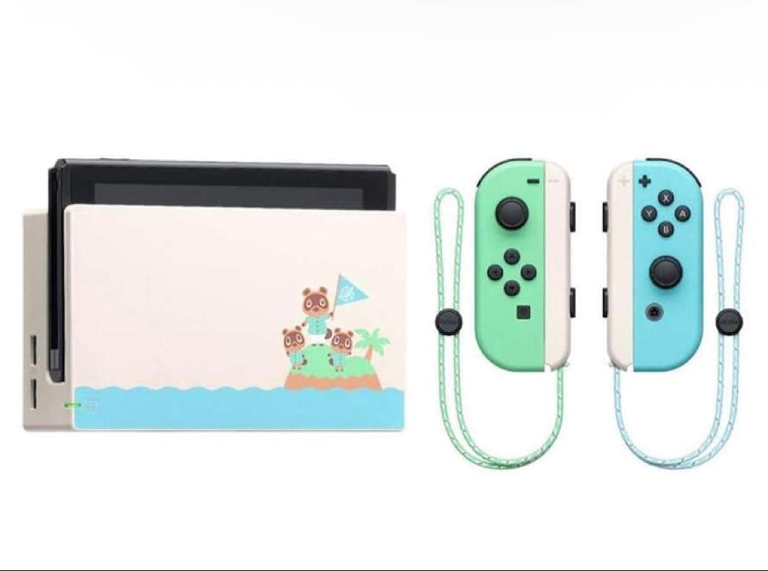 北米版 Nintendo Switch 本体 あつまれどうぶつの森 日本語対応