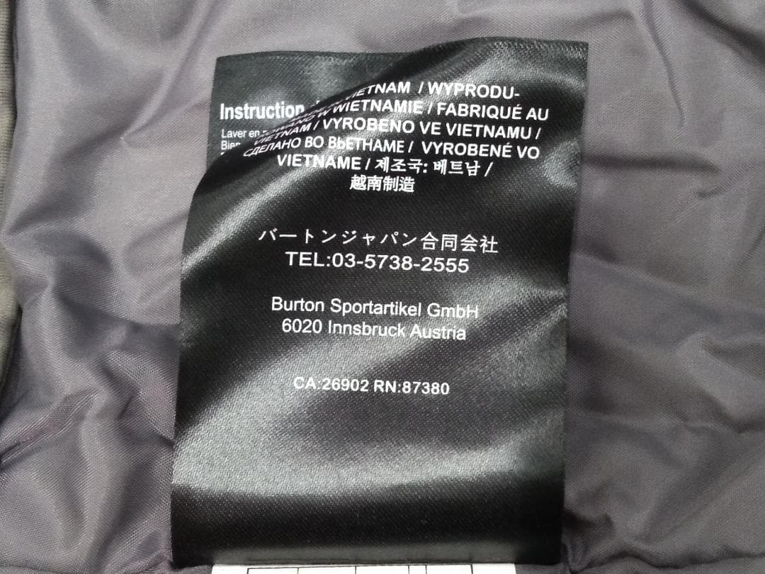 バートン スノーボードウェア上下セット ジャケット M パンツ L●