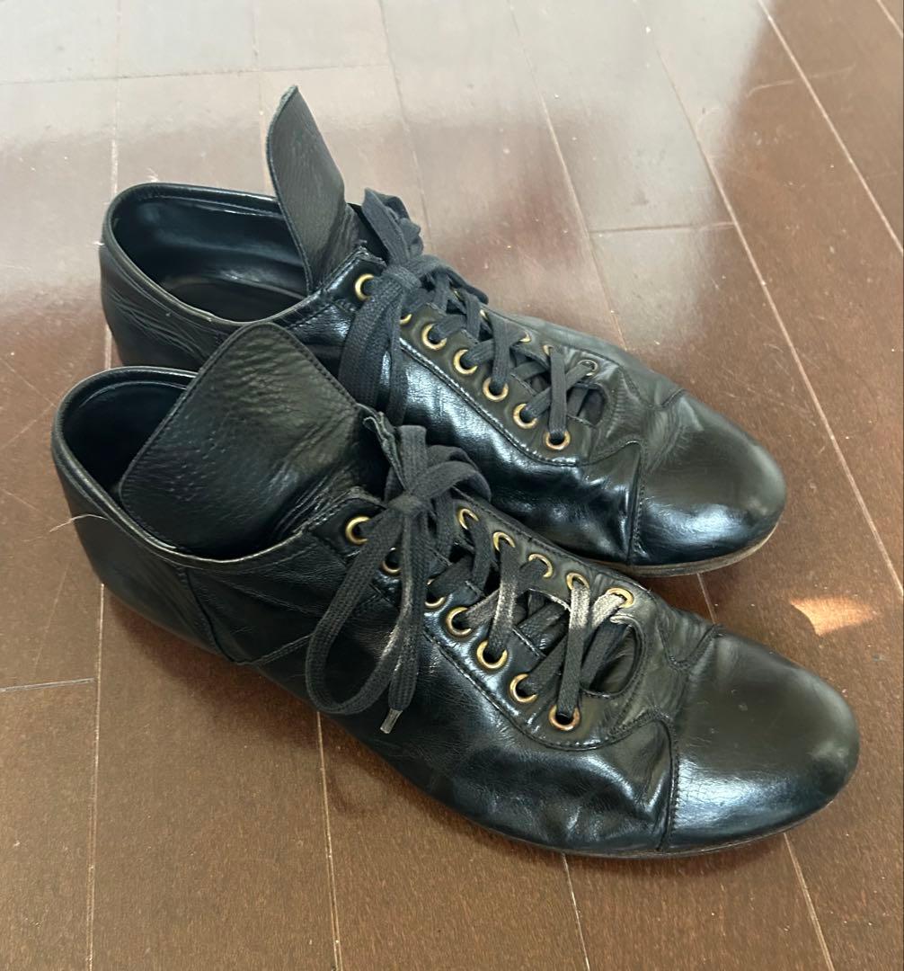 GUCCI グッチ ブラック革