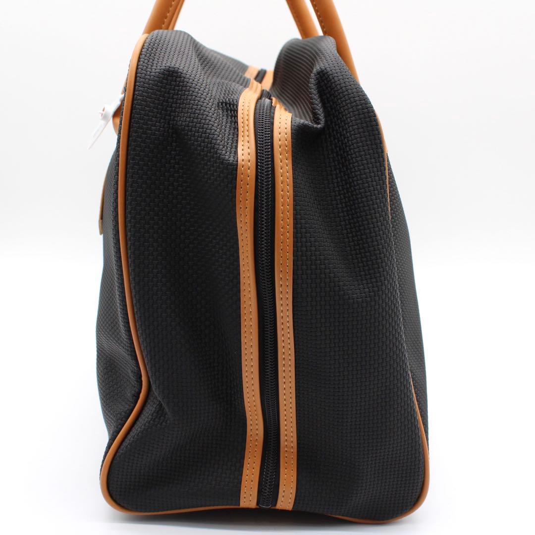 【良品】Yves Saint Laurent ボストンバッグ PVC レザー