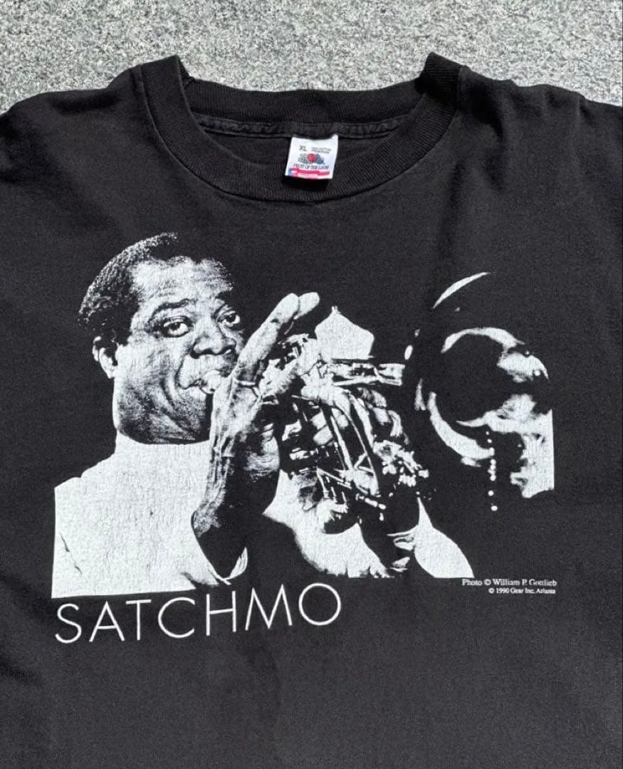 Gear Inc. Louis Armstrong ジャズ Ｔシャツ