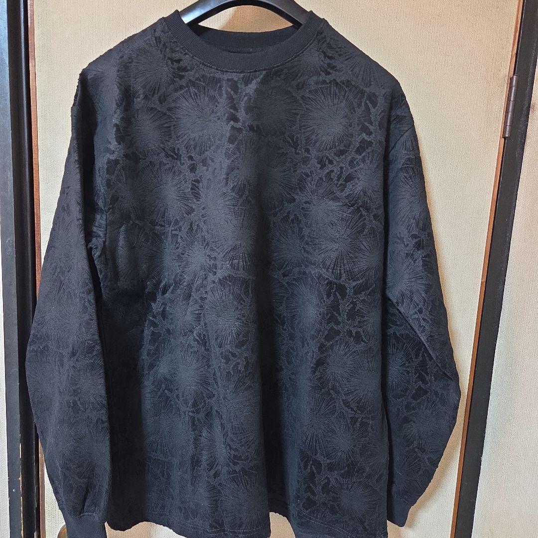 GAKKIN松煙墨BUDSPOOL ベロアセットアップ黒XL