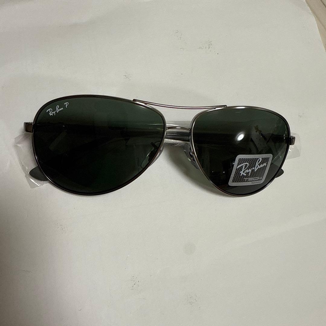 Ray-Ban RB8313 グレー サングラス 61 本体のみ