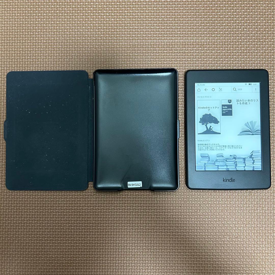 【美品】Kindle Paperwhite 第7世代 4GB 広告あり ケース付