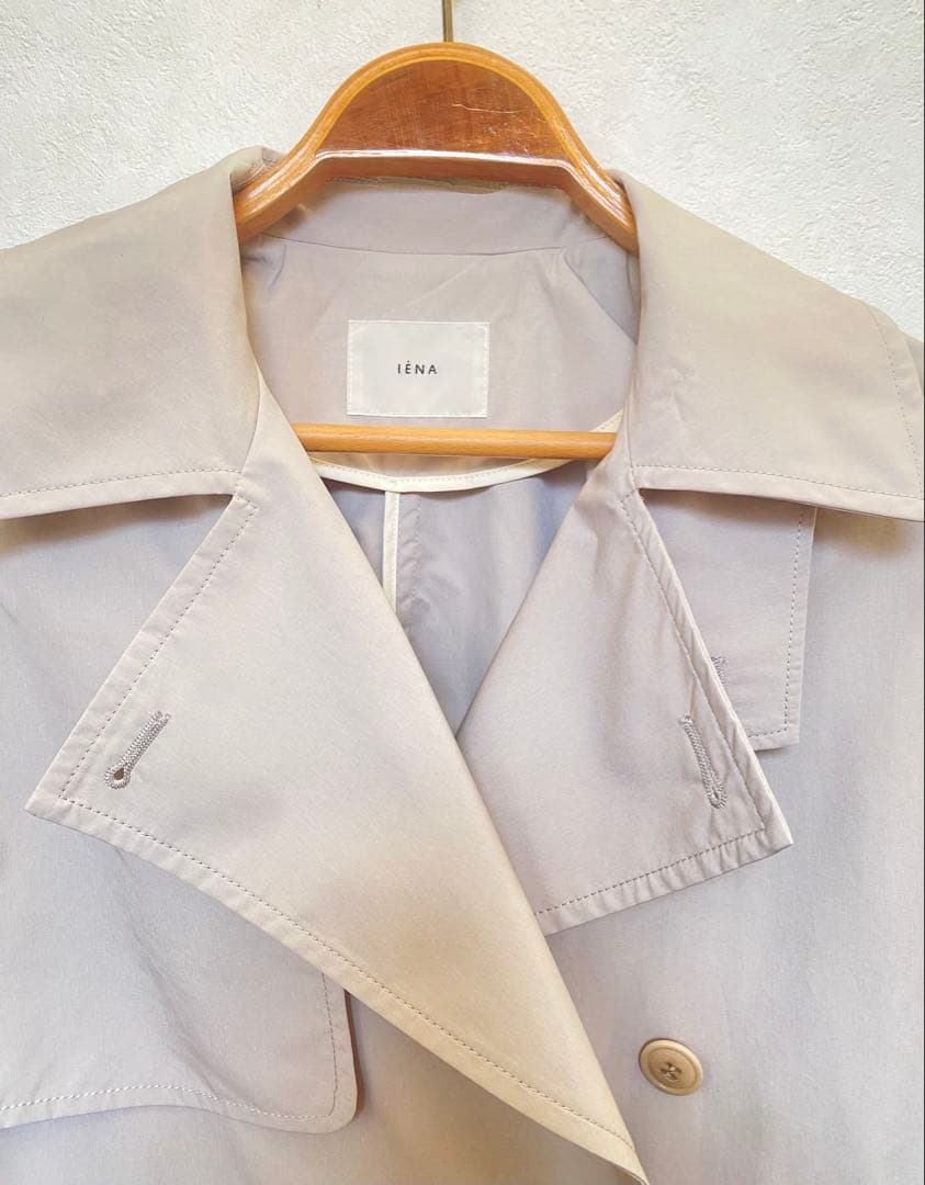 【IENA】✴︎イエナ'24SS PE/ポプリンオーバートレンチコート