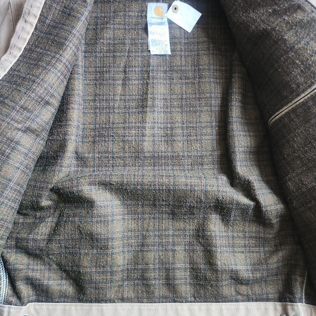 90s~00s Carhartt　デトロイトジャケット　サンドベージュ系　XL