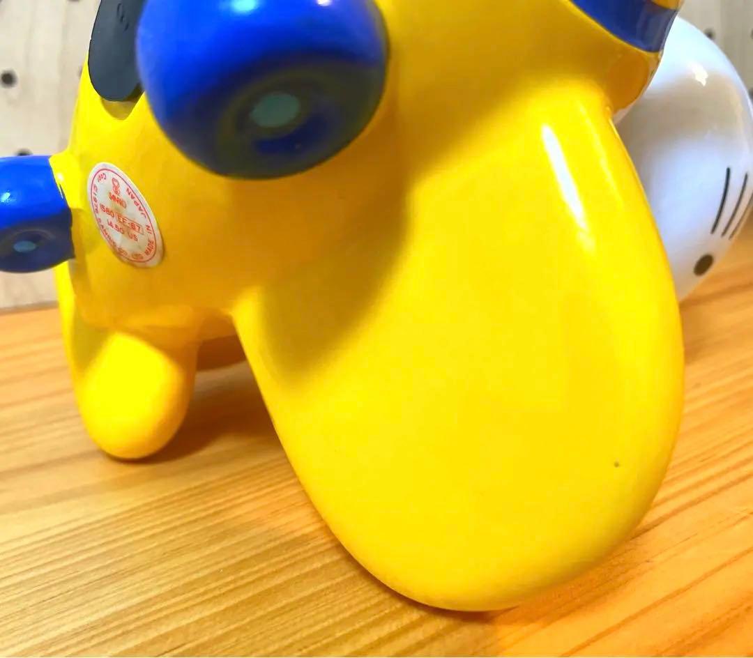 ⭐️キティ　【1976年製◉飛行機◉陶器製　貯金箱】⭐️