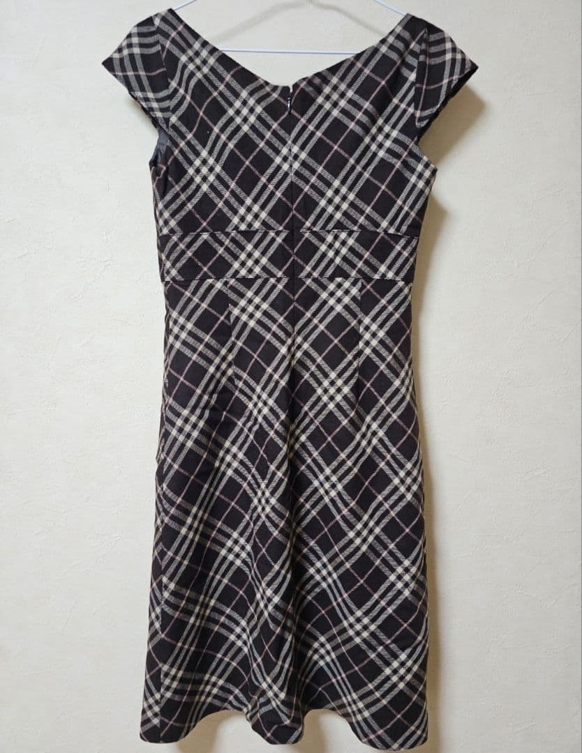 【美品】Burberry ブルーレーベル　チェックワンピース