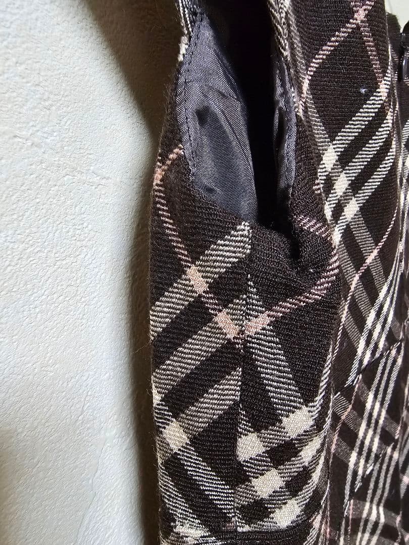 【美品】Burberry ブルーレーベル　チェックワンピース