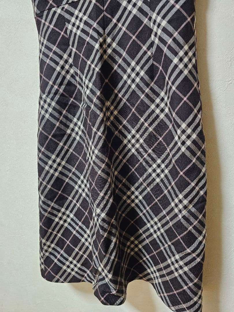 【美品】Burberry ブルーレーベル　チェックワンピース