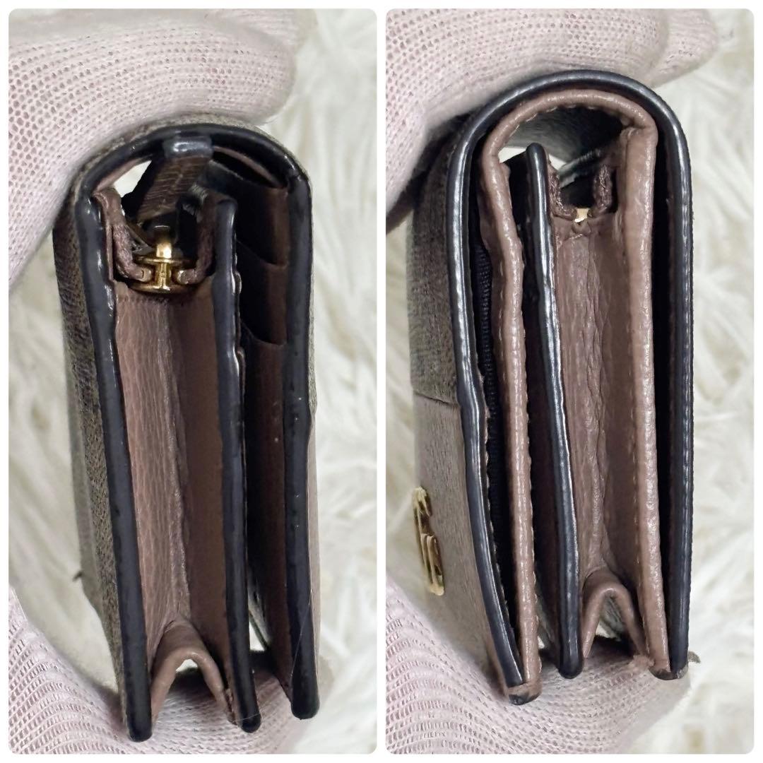 美品✨GUCCI カードケース　財布 マーモント GGスプリーム 近年　箱付き