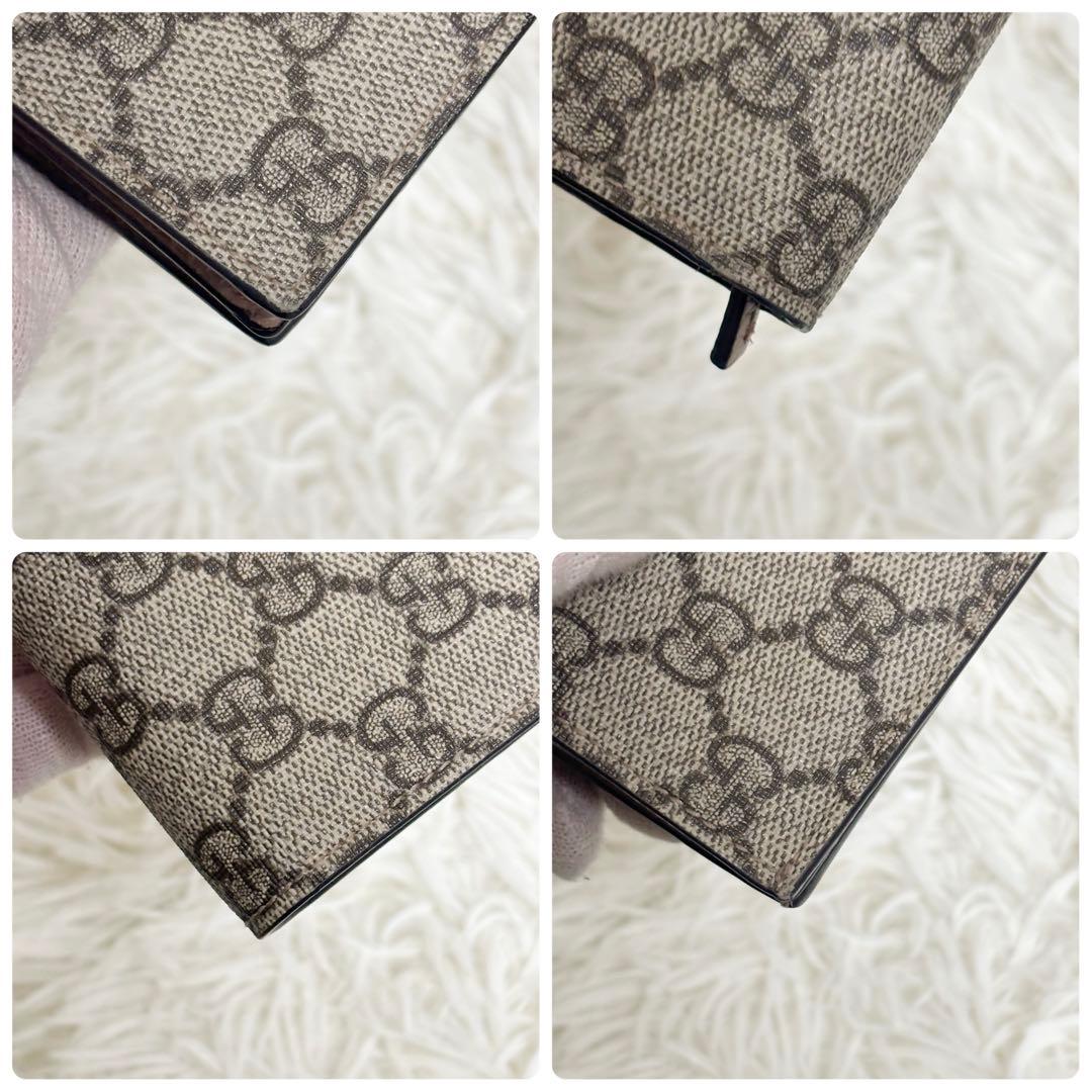 美品✨GUCCI カードケース　財布 マーモント GGスプリーム 近年　箱付き