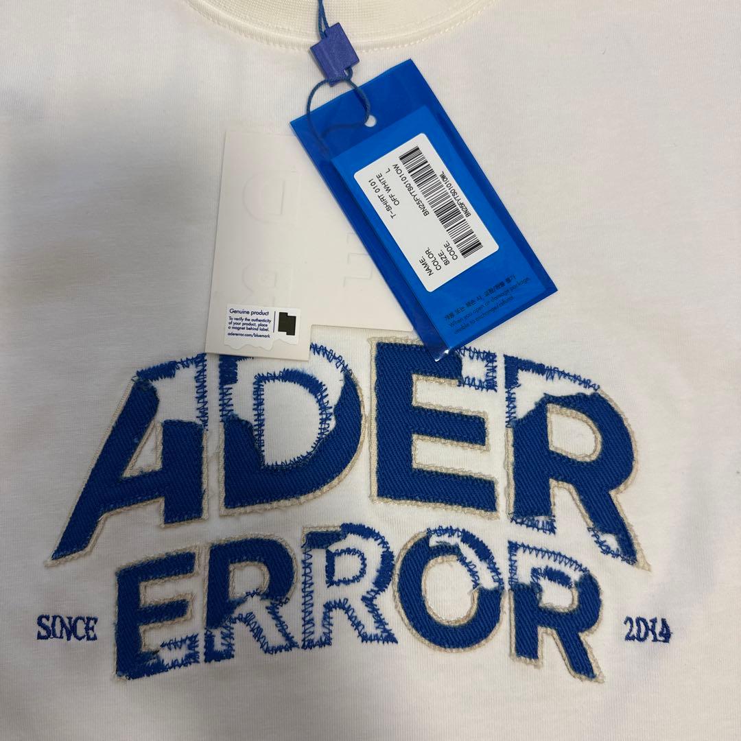 ADER ERROR ホワイト Tシャツ 新品未使用