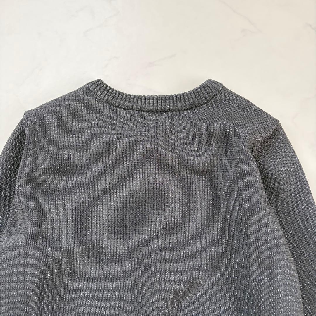 美品　JUSGLITTY 鹿沼さんコラボ　キラキラニットジャケット24SS