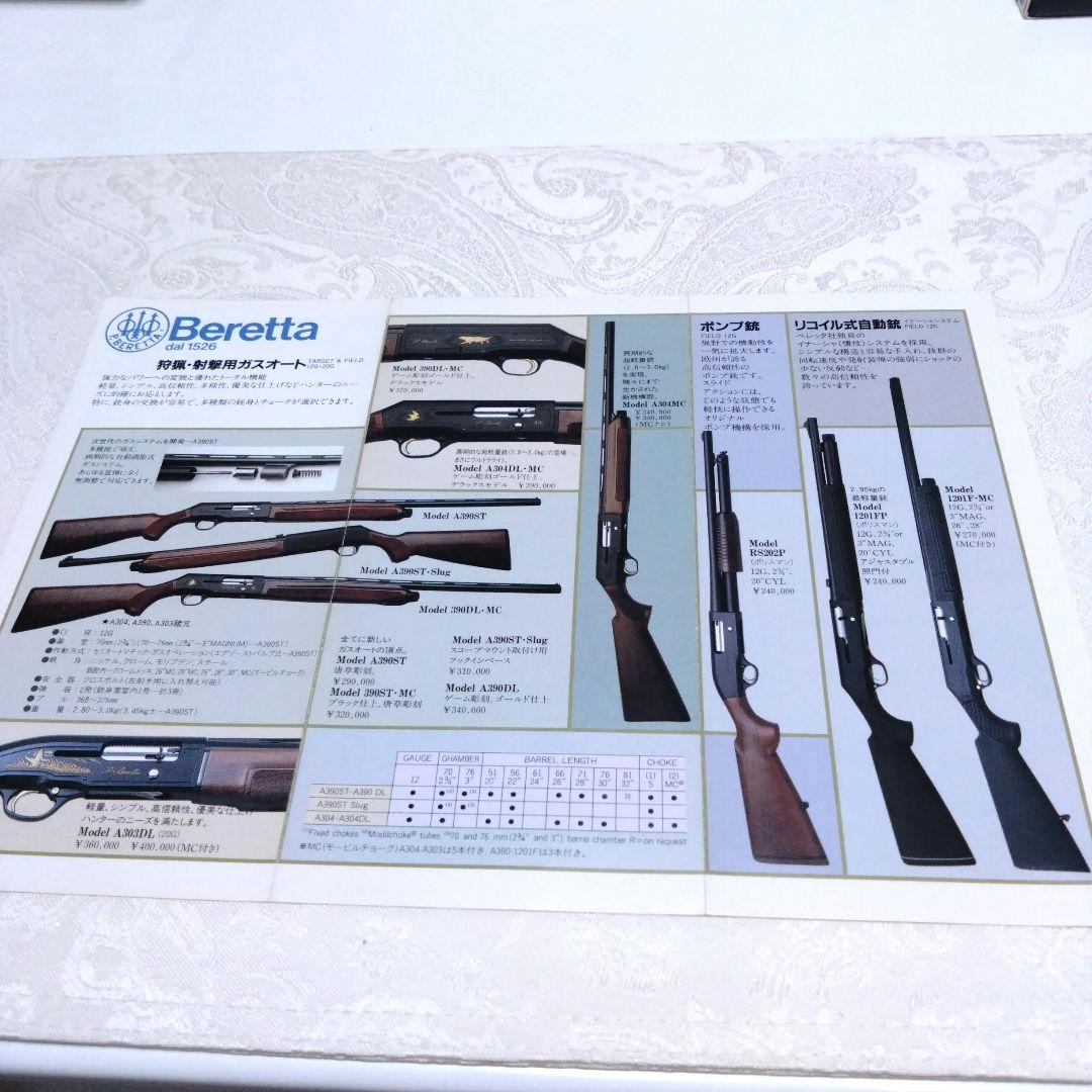 ベレッタ関連雑誌 2冊 ＆ レア商品カタログ付き
