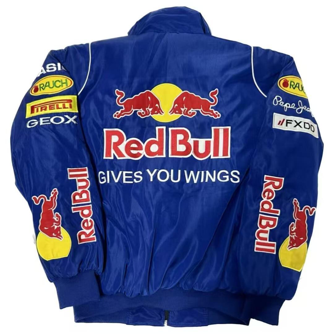レッドブルRED BULL INFINITI F1レーシングジャケット刺繍中綿