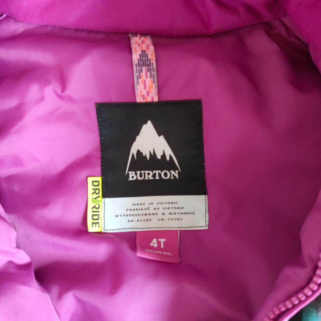 BURTON キッズ スノーボードウェア 4T