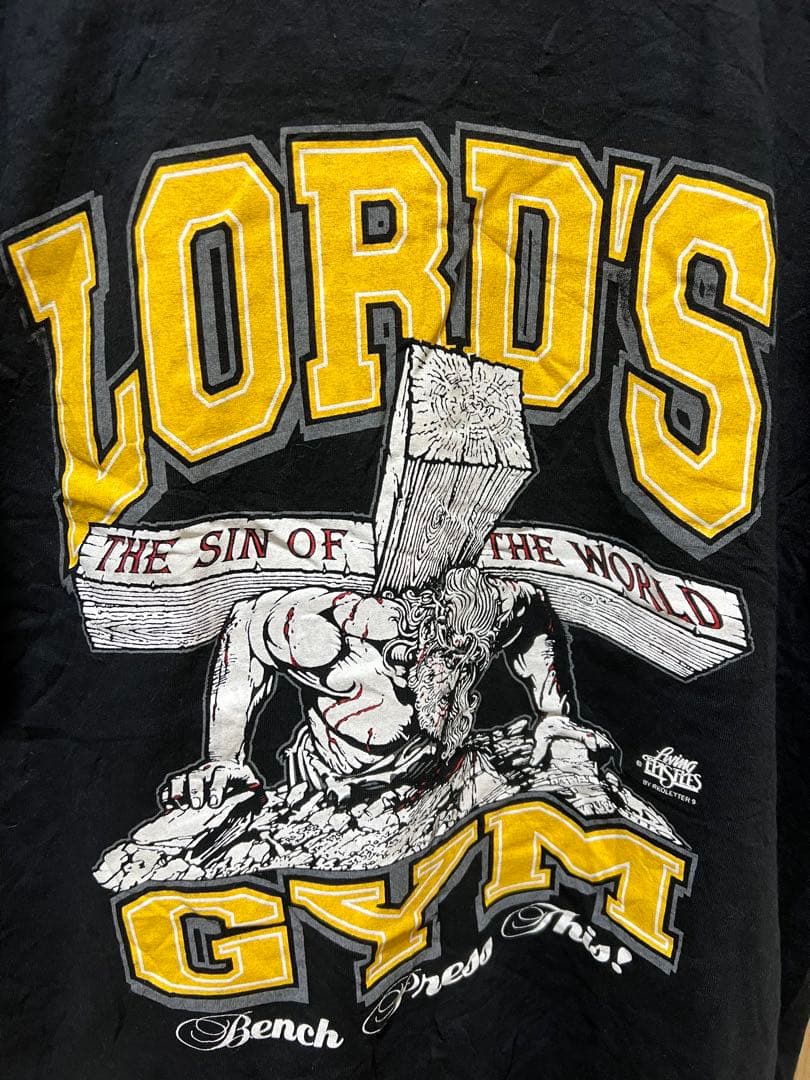 激レア　LORDS GYM ローズジム ジーザス　Ｔシャツ L〜XL