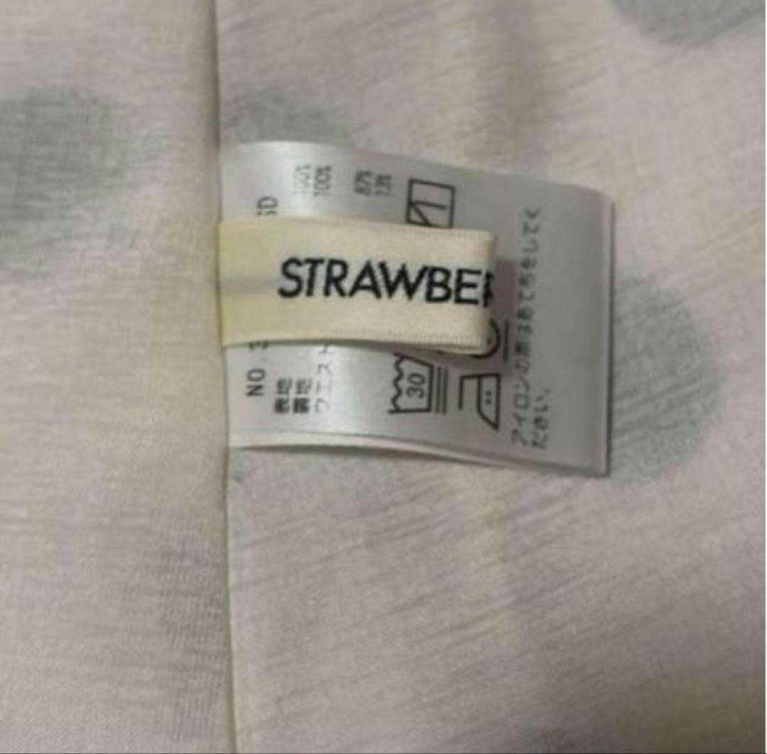 専用【極美品】STRAWBERRY-FIELDS ドット柄バルーンスカート白×黒