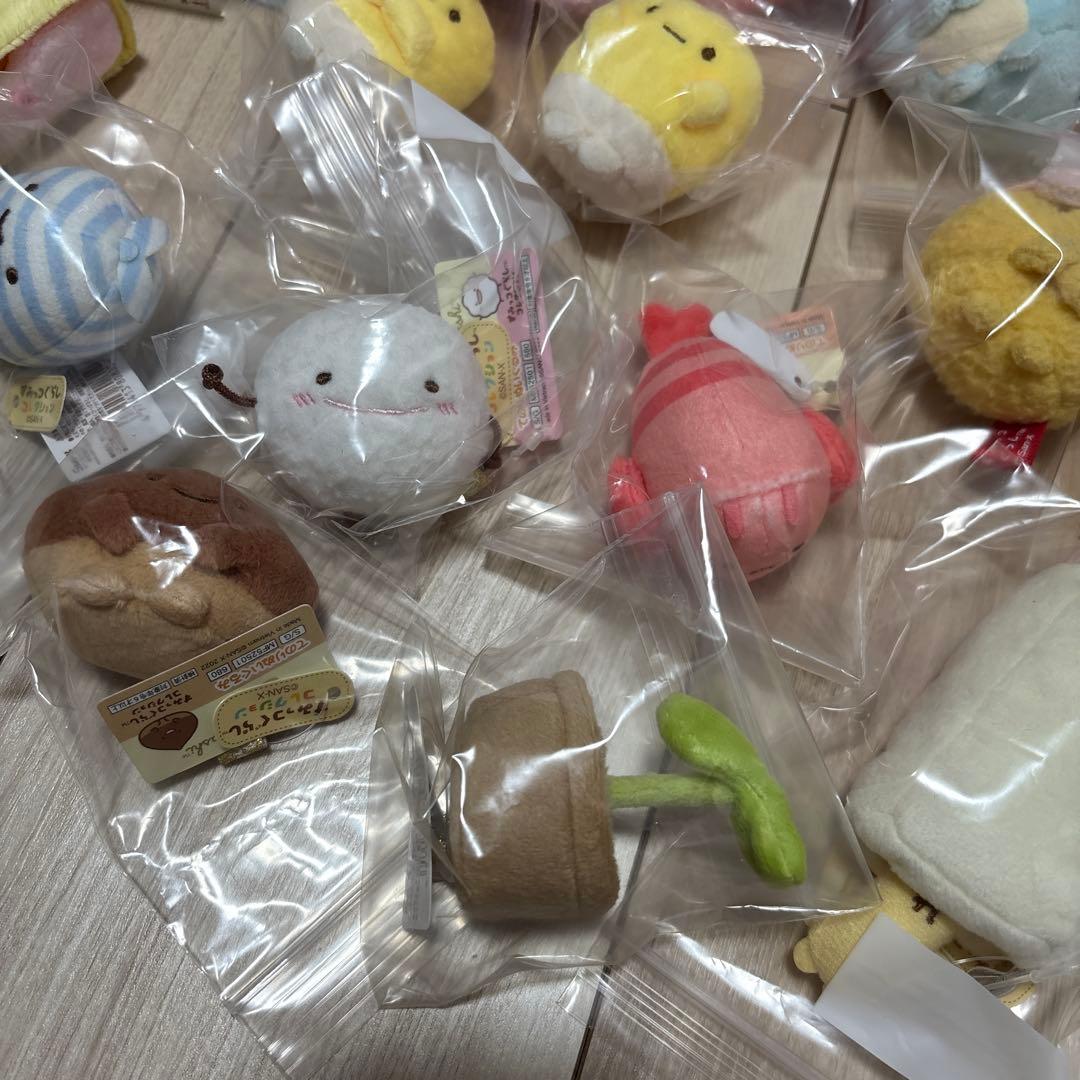 すみっコぐらし　てのりぬいぐるみ　ふたば　いちご　他