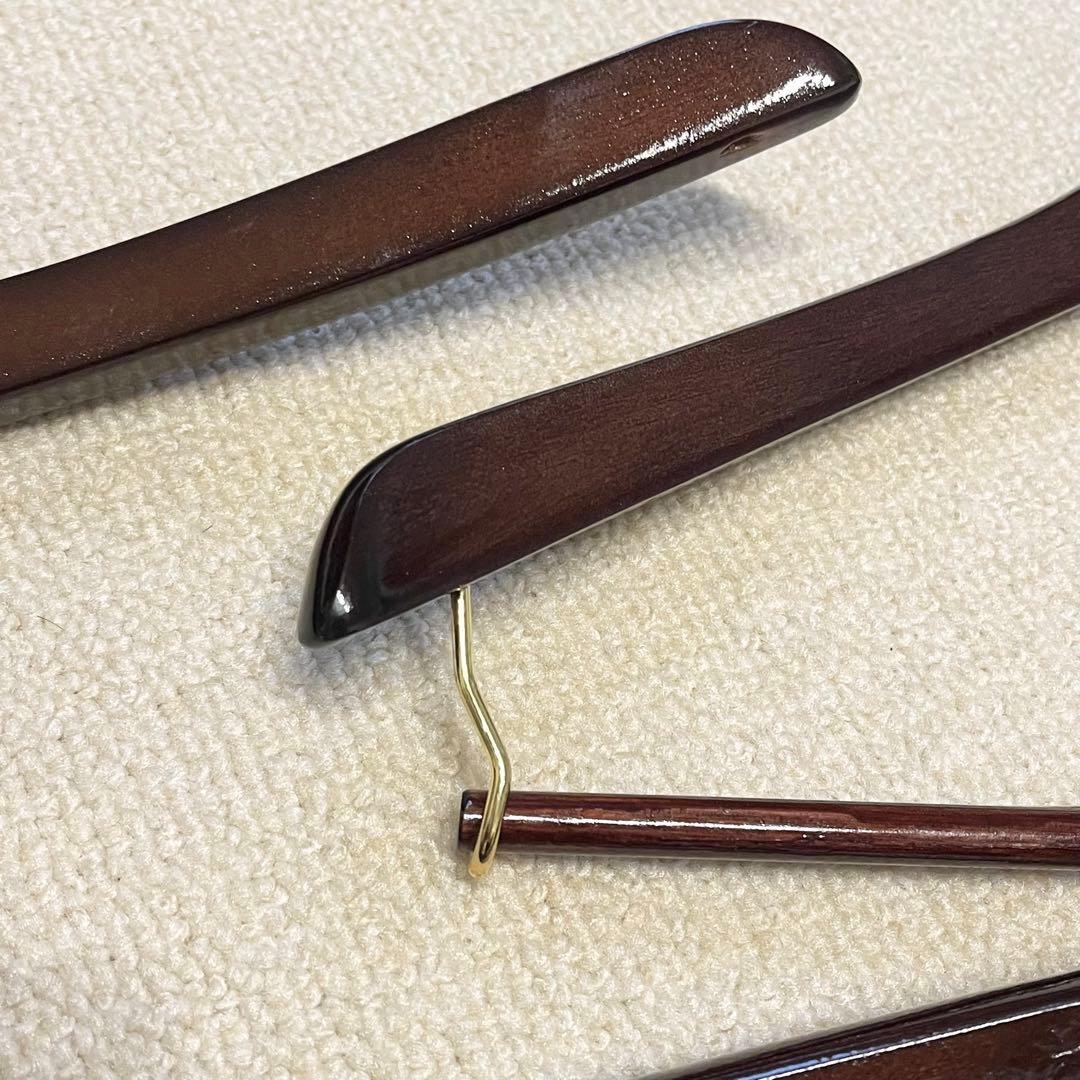 POLO RALPH LAUREN ラルフローレン 木製 ハンガー 4本セット
