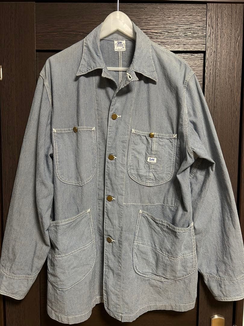 Lee カバーオール　ヒッコリー　2412