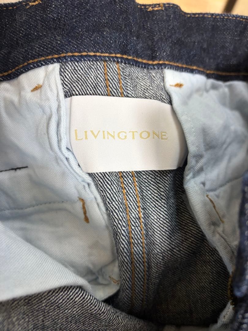 LIVINGTONE 23AWワイドデニムパンツ　ジーンズ