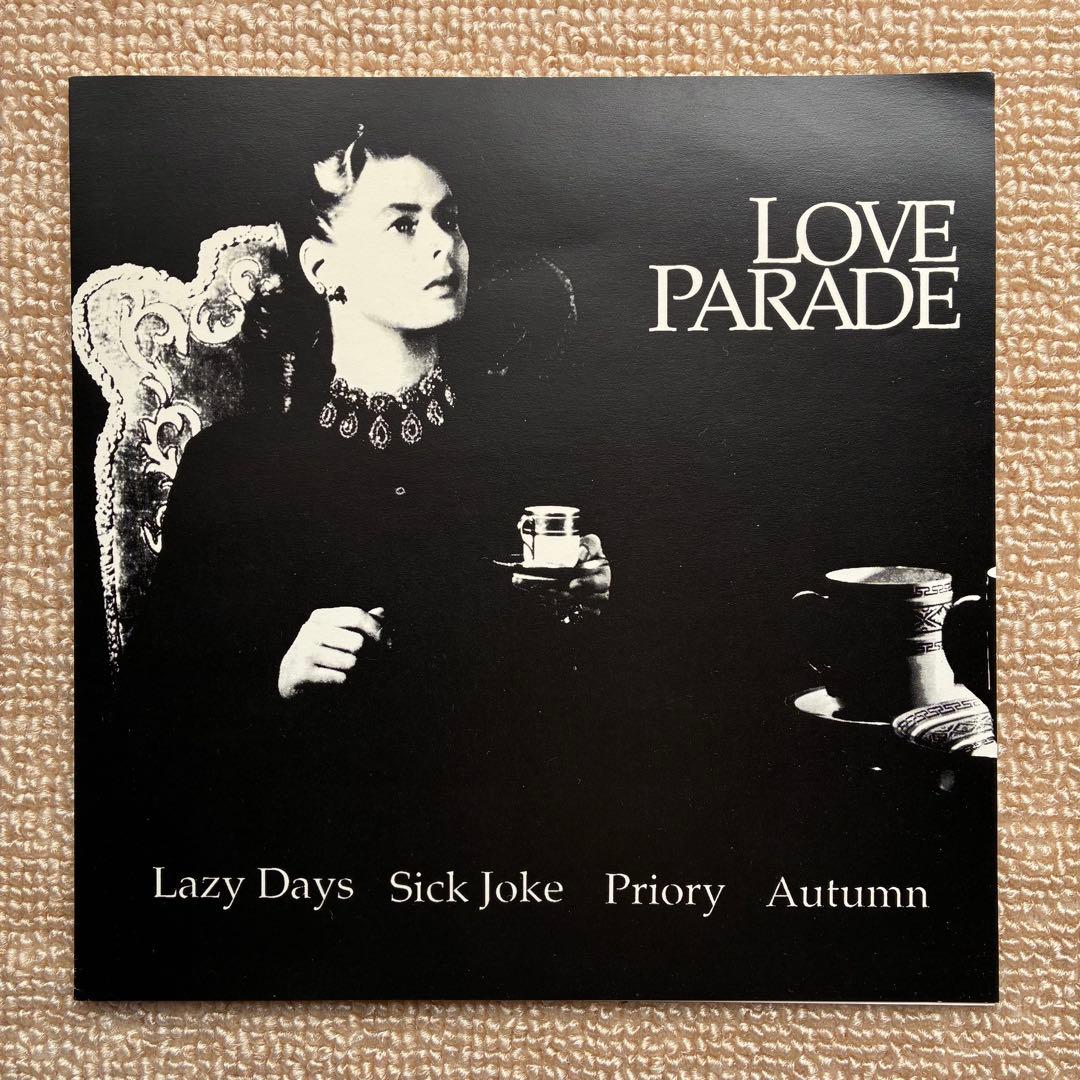LOVE PARADE 7inch レコード 直筆サイン入り