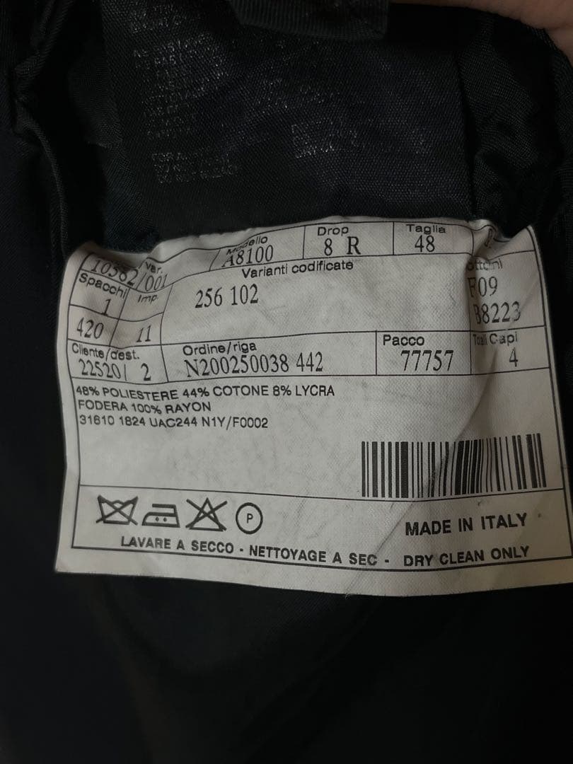 ジャケット・アウター prada single breast jacket 48