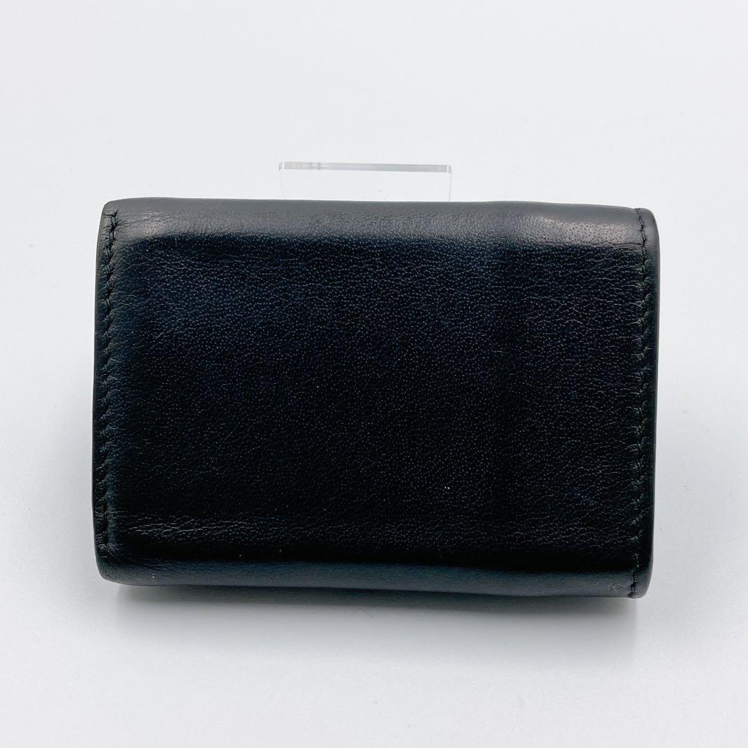 【正規品】 BALENCIAGA バレンシアガ ペーパー ミニ ウォレット BK