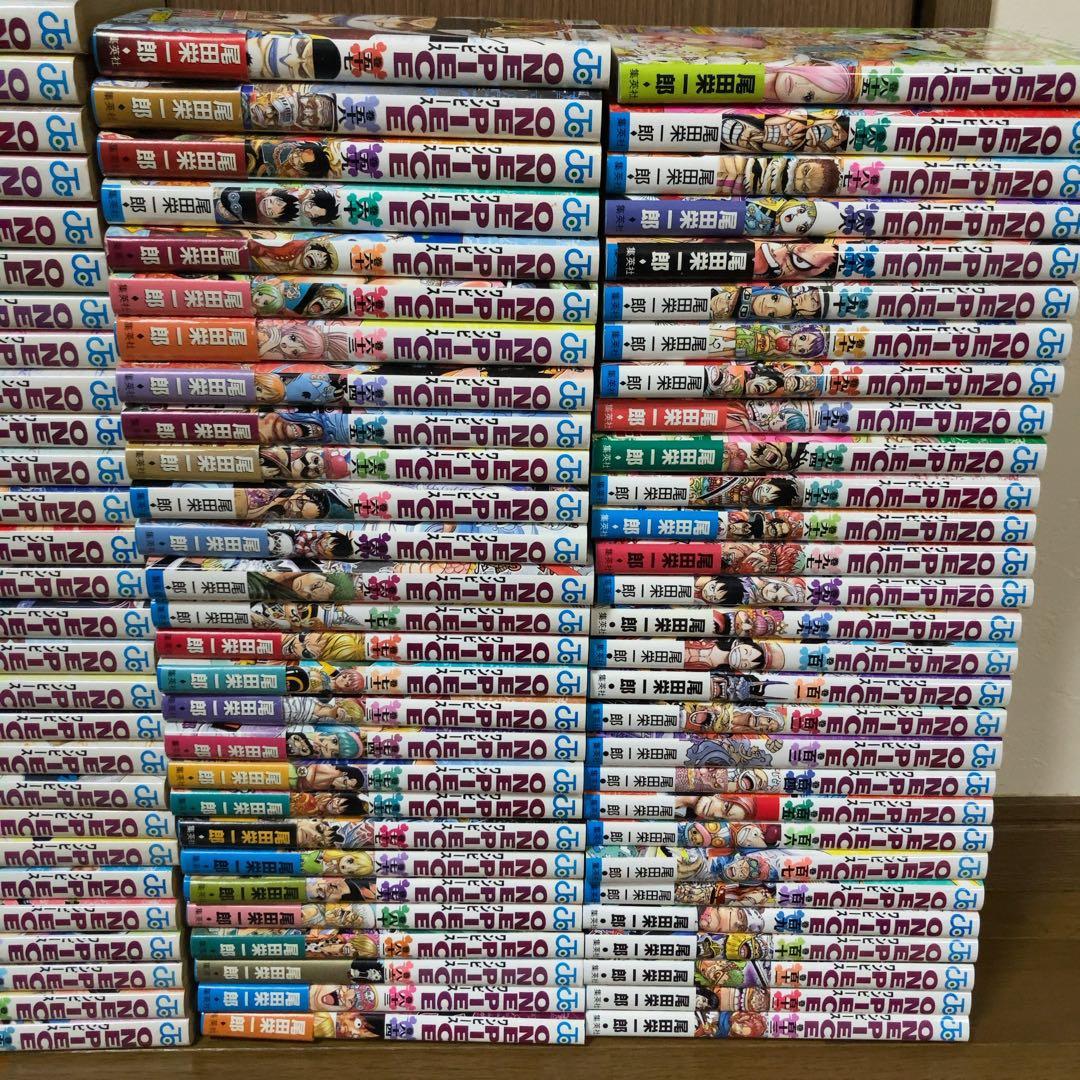 ワンピース　1〜最新刊114巻まで　全巻セット　尾田栄一郎　ONE PIECE