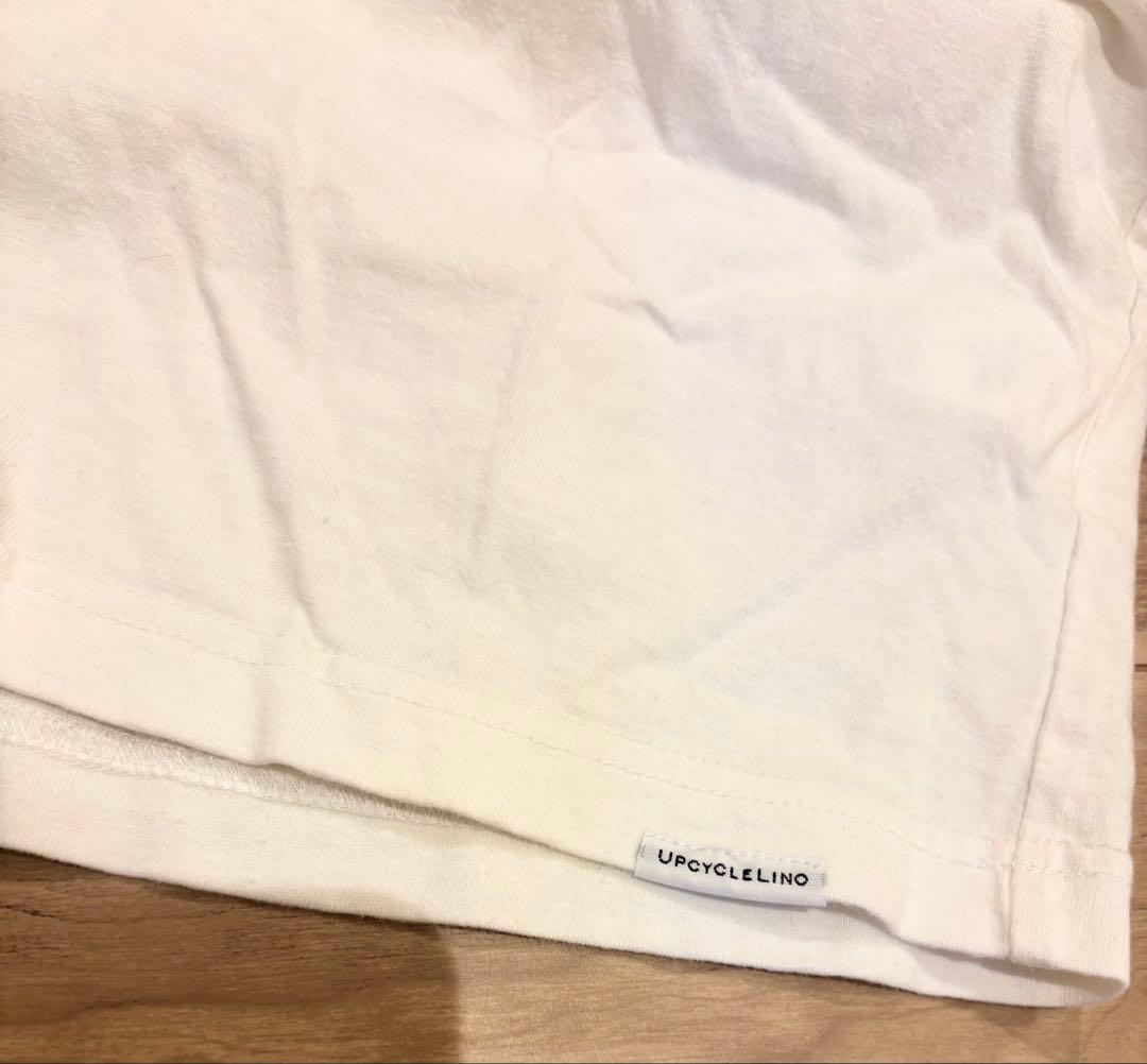 nest Robe UpcycleLino BASIC天竺ビッグT　オフシロ
