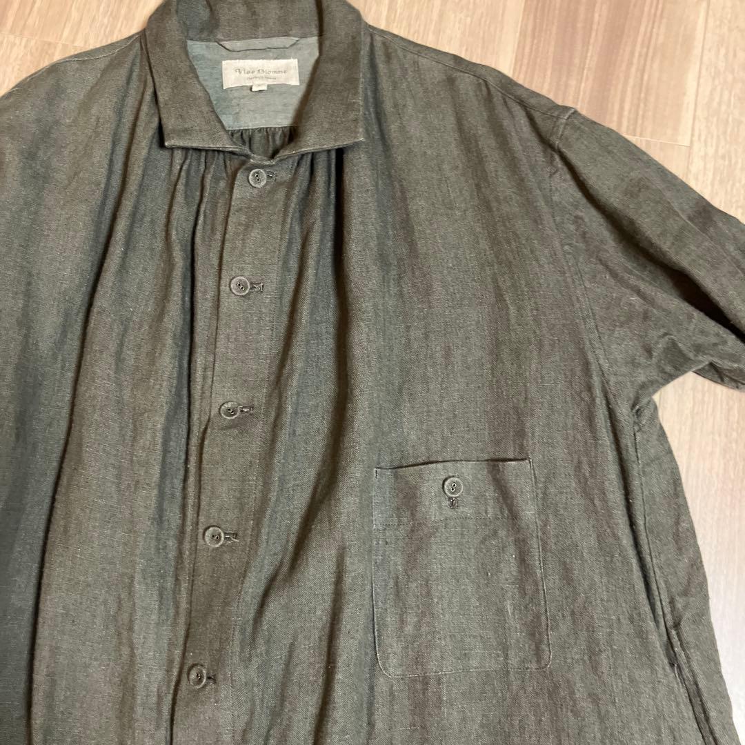 Vlas Blomme Brushed Lineヴラスブラム コートワンピース