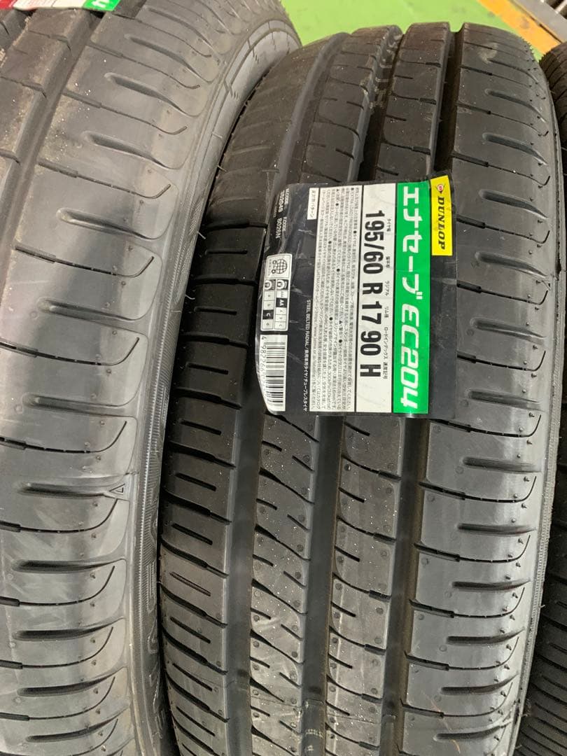 195/60R17 ダンロップ エナセーブ EC204 新品タイヤ3本