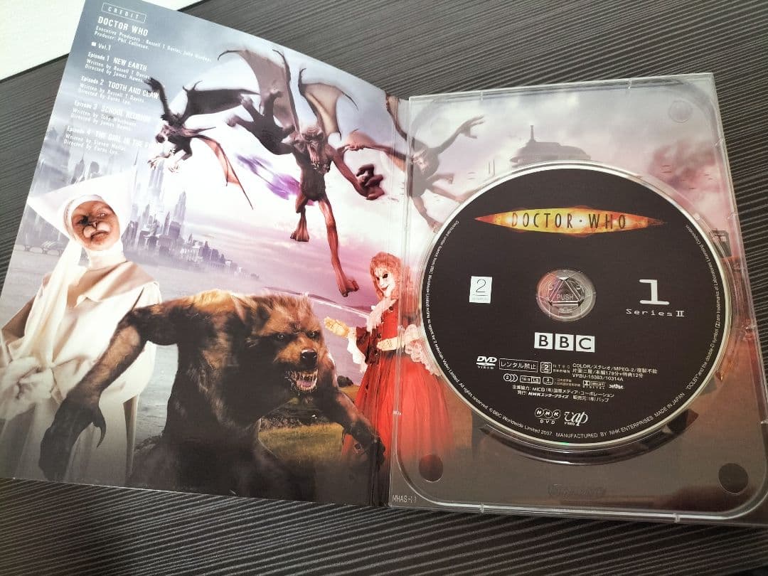 DOCTOR WHO ドクター・フー 日本語吹き替えS1S2 DVDBOXセット
