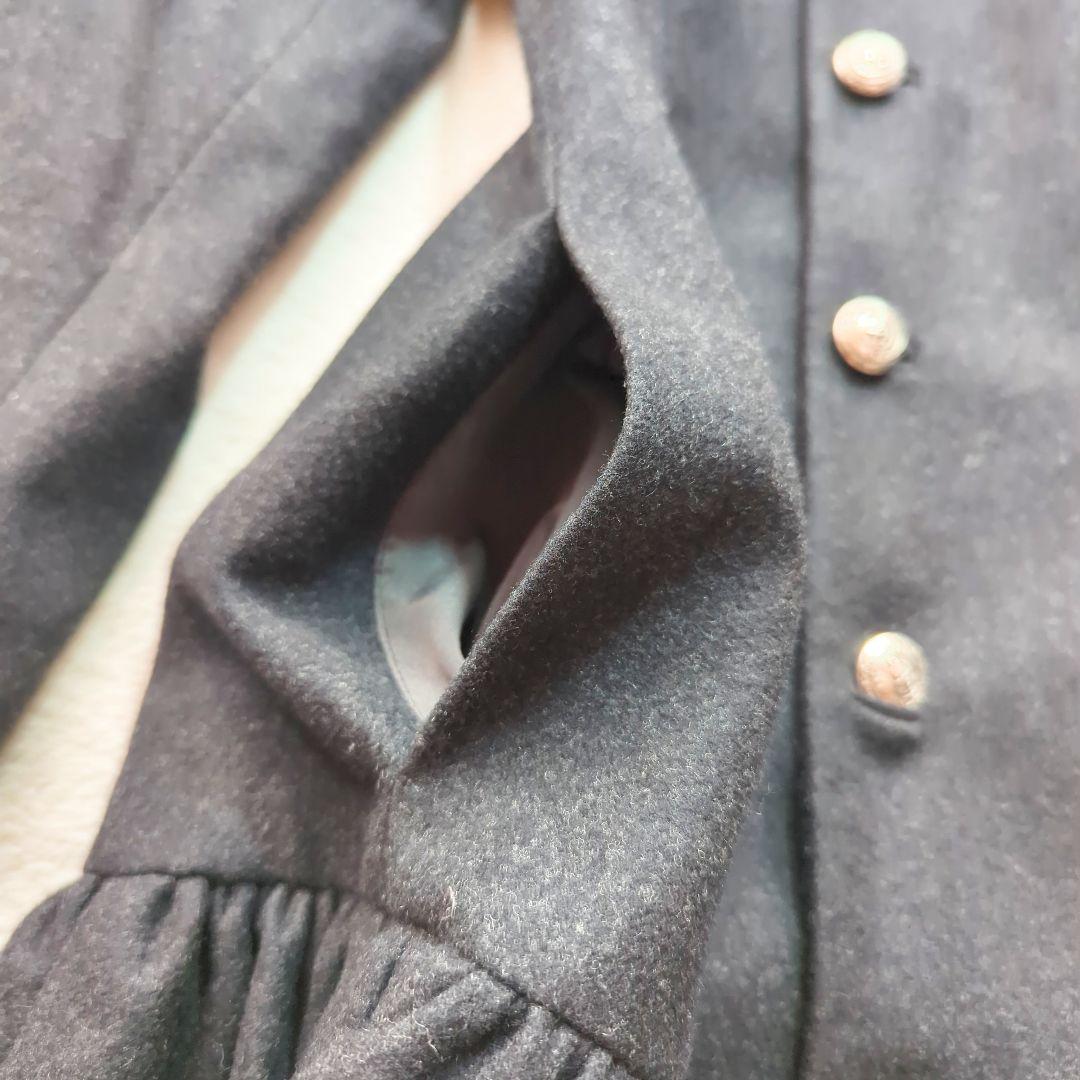 RALPHLAUREN ラルフローレン ダークグレー ロングコート S
