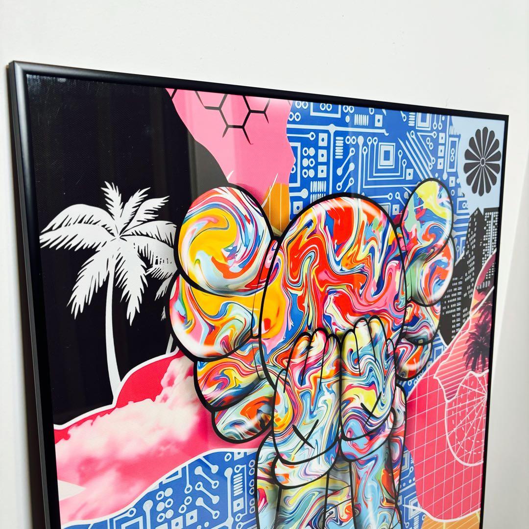 【ポスター】KAWS(カウズ)39 ベアブリック(A1サイズ)