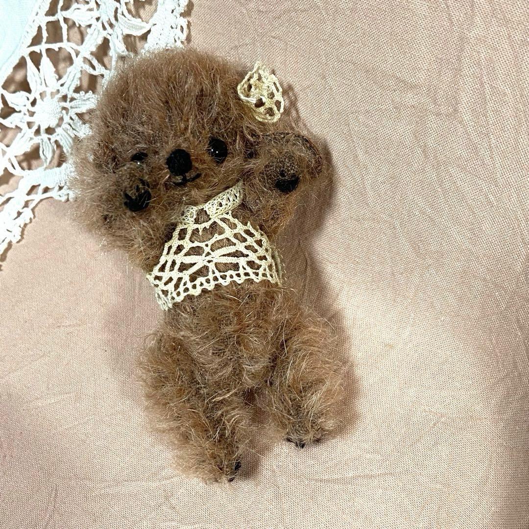テディベア ハンドメイド ai bear トイプードル 犬 10㎝ 作家 いぬ