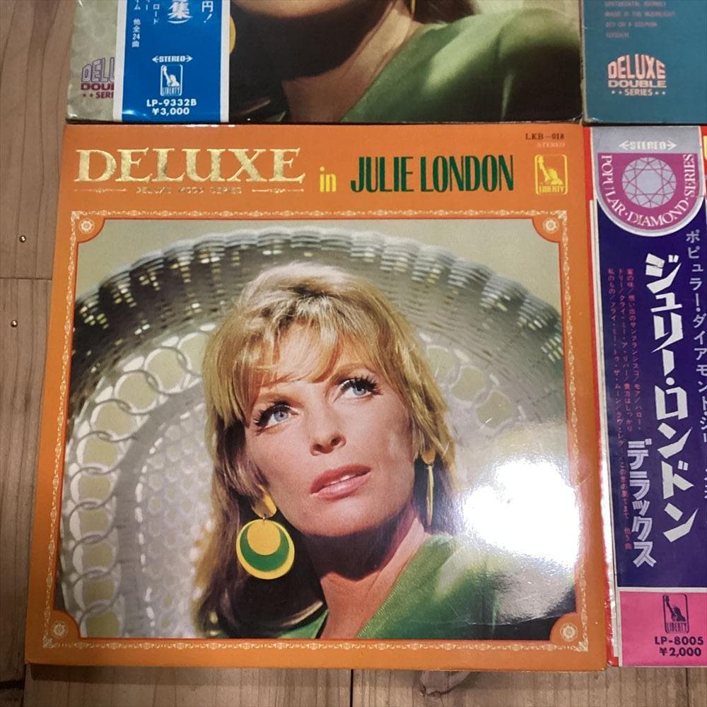 ジュリーロンドン【4枚】RF0110-18　ジャズ　 JULIE LONDON