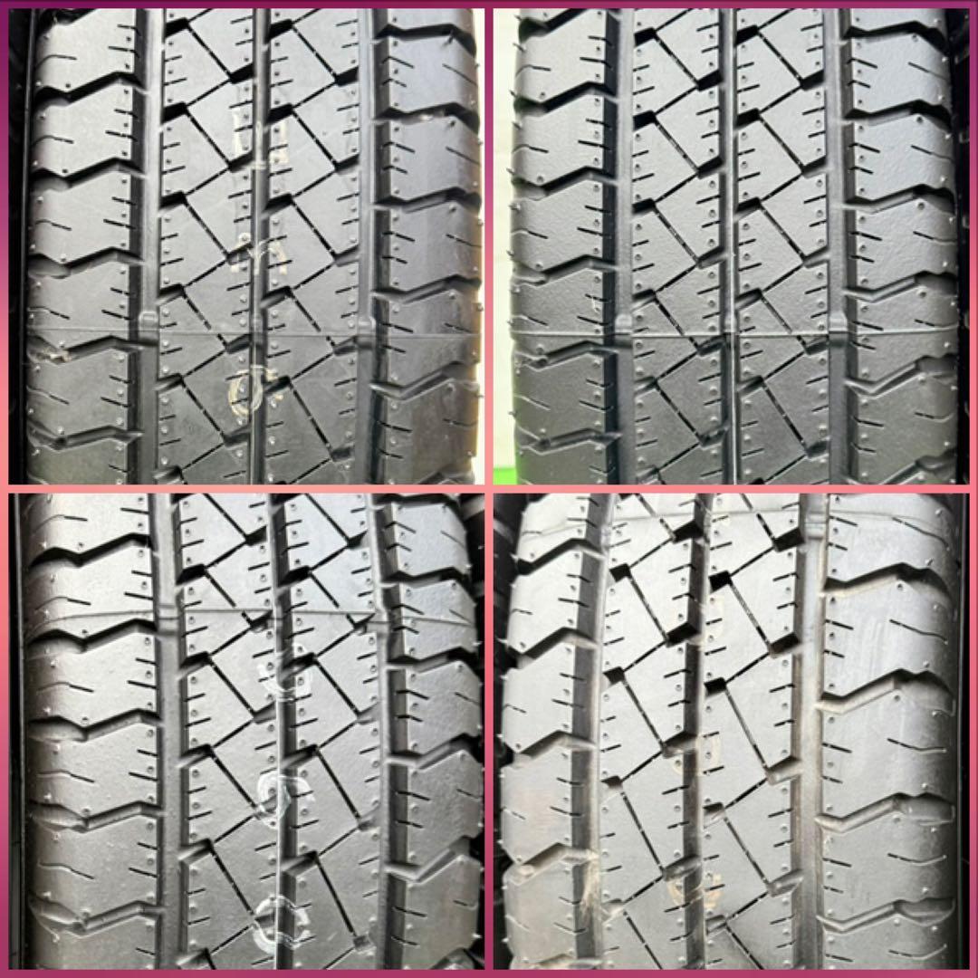 イボ付きグッドイヤー カーゴプロ．195/80R15.18〜20年製．4本セット