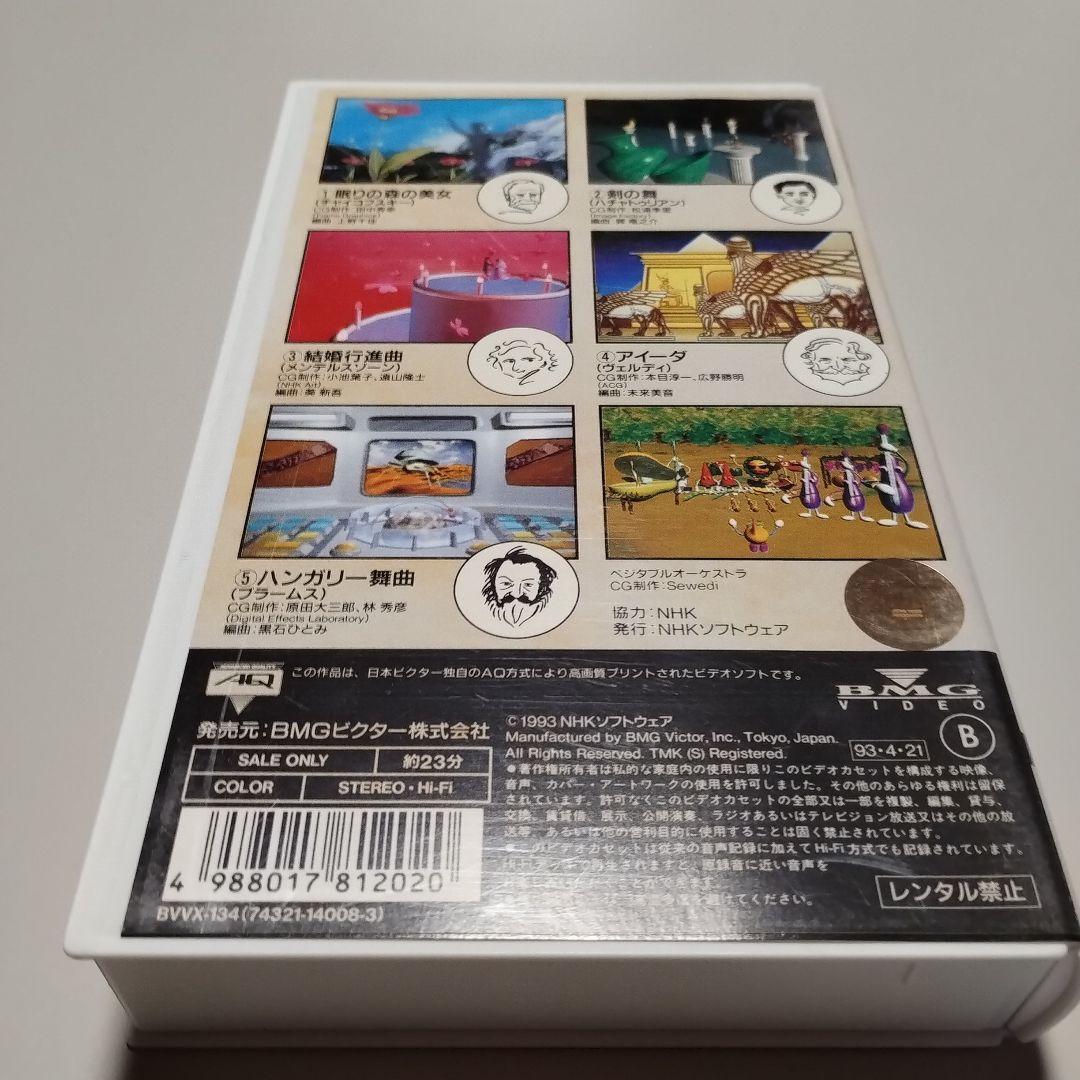 VHS　NHK　音楽ファンタジーゆめ　第2巻　中古