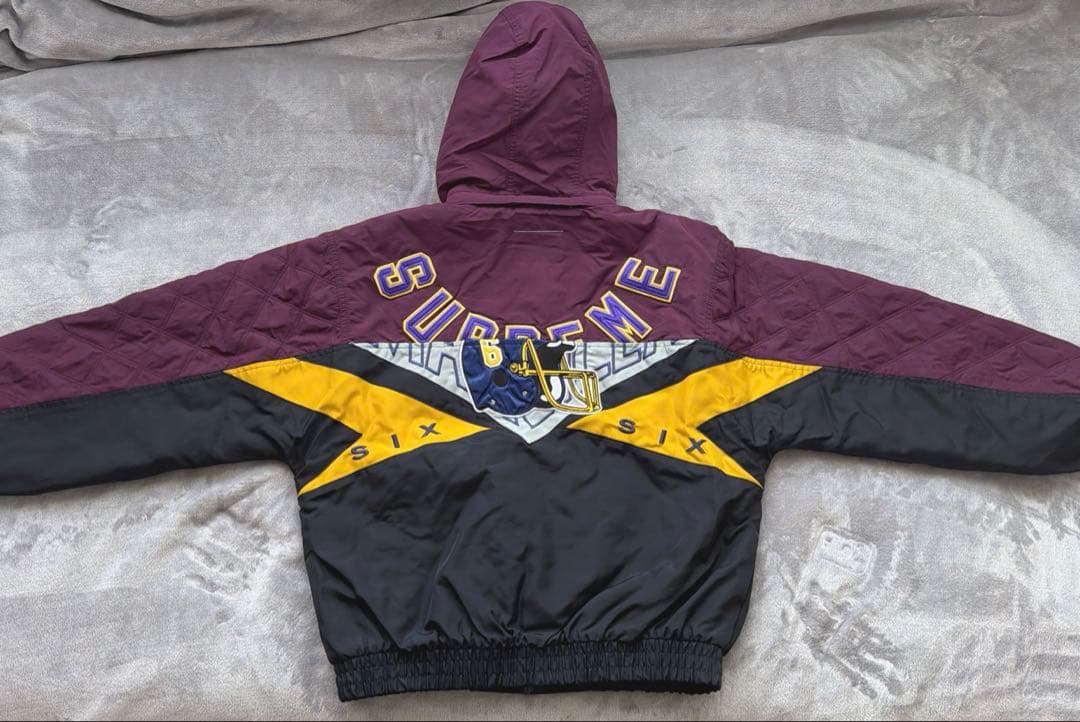 ジャケット・アウター Supreme MM6 Split Stadium Jacket Navy