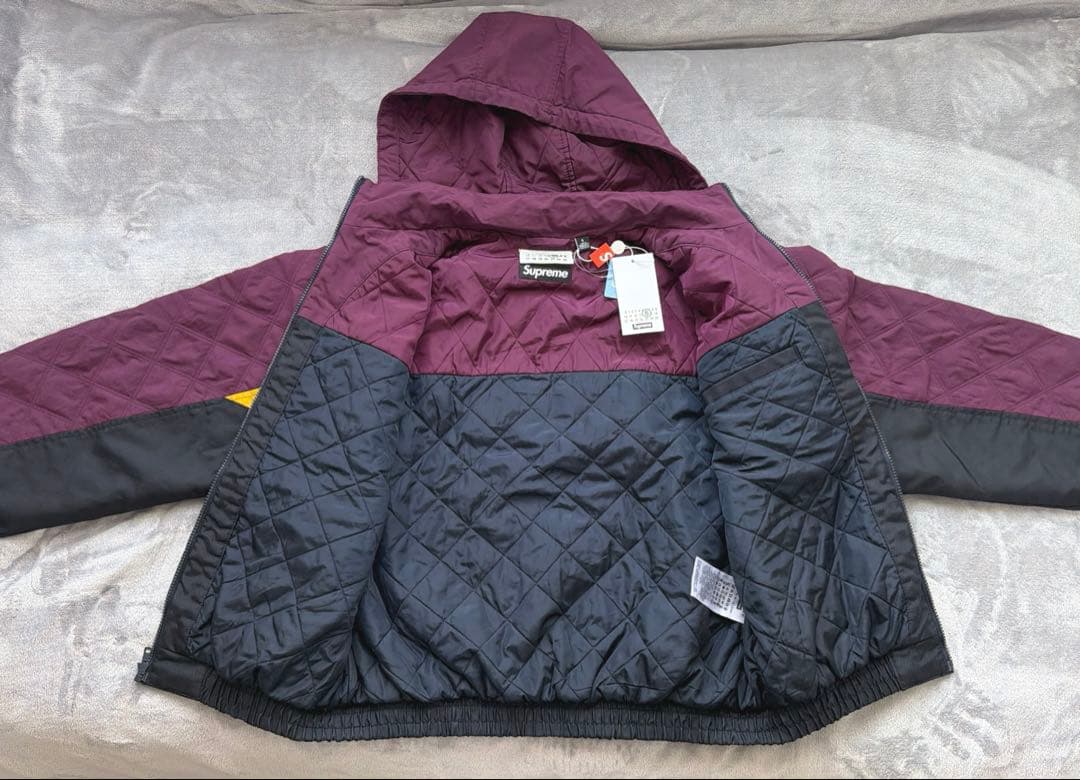 ジャケット・アウター Supreme MM6 Split Stadium Jacket Navy