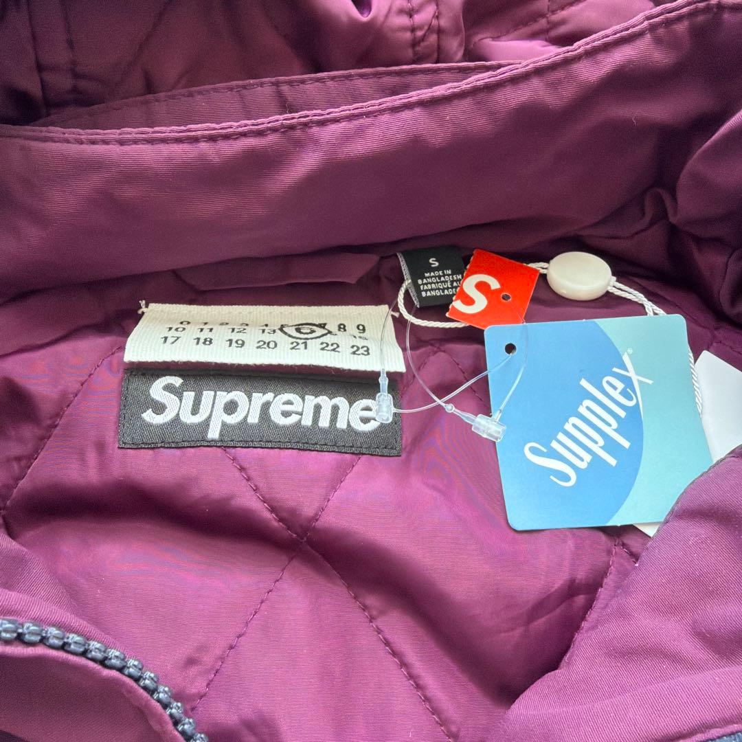 ジャケット・アウター Supreme MM6 Split Stadium Jacket Navy