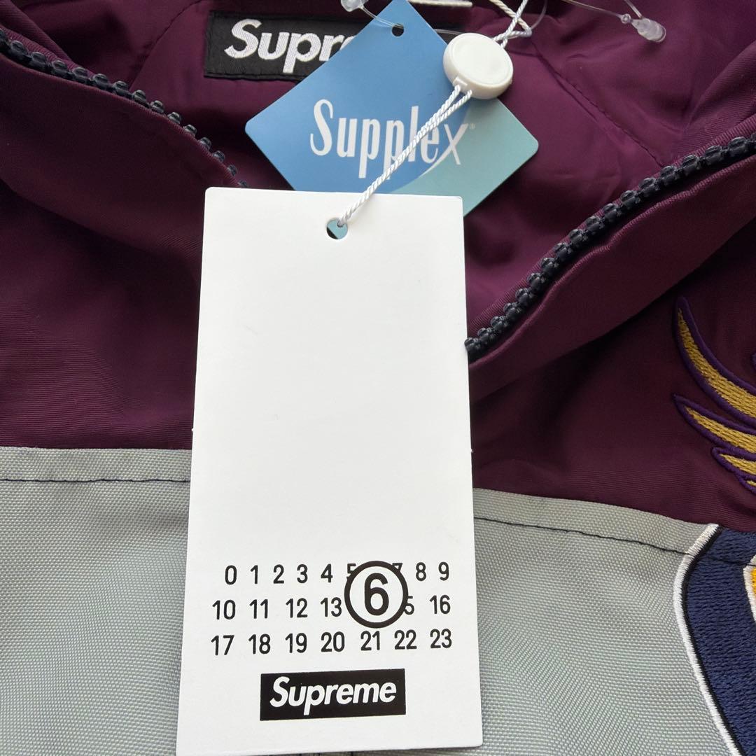 ジャケット・アウター Supreme MM6 Split Stadium Jacket Navy