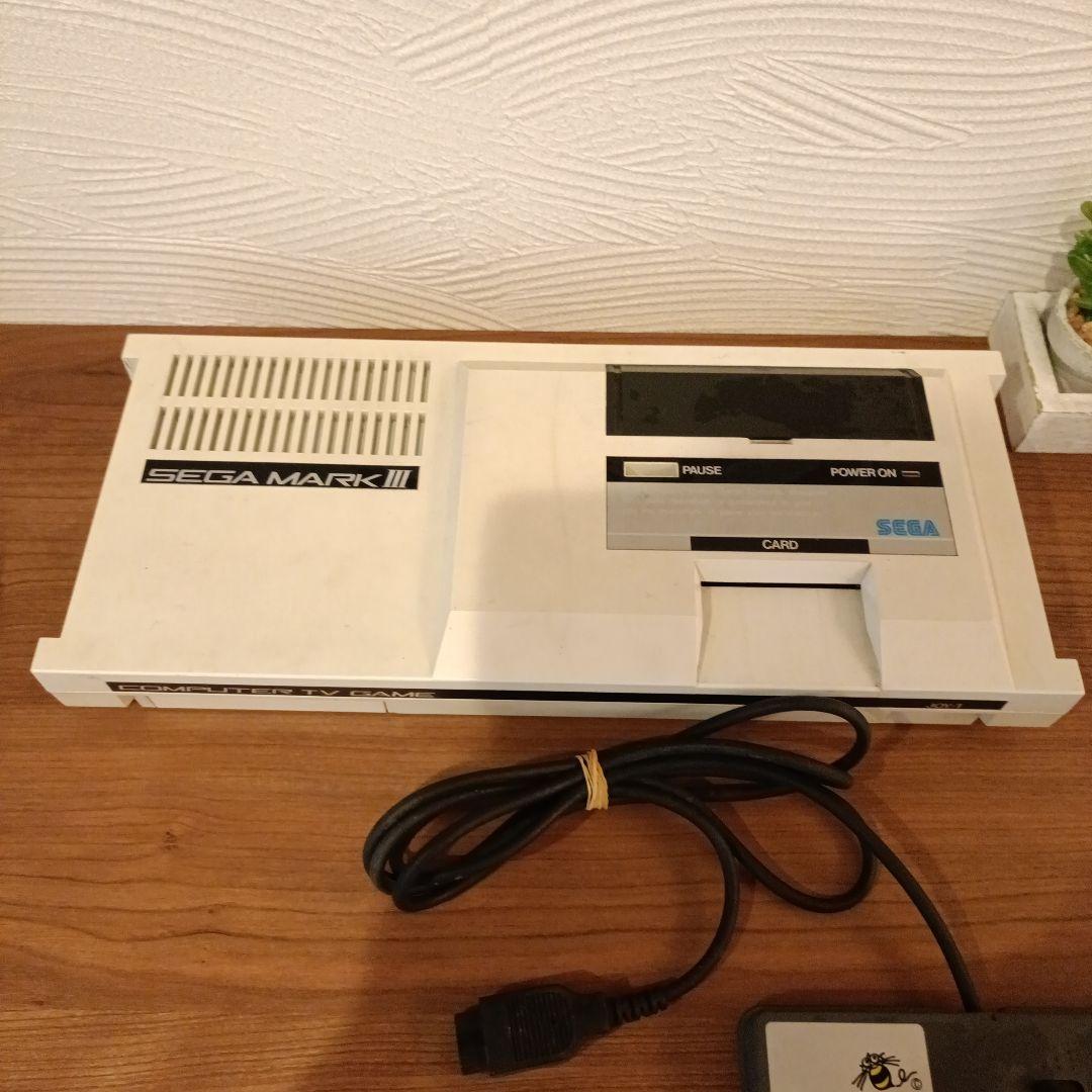 【通電確認済】セガ　マーク3　SEGA MARK3　コントローラ付き