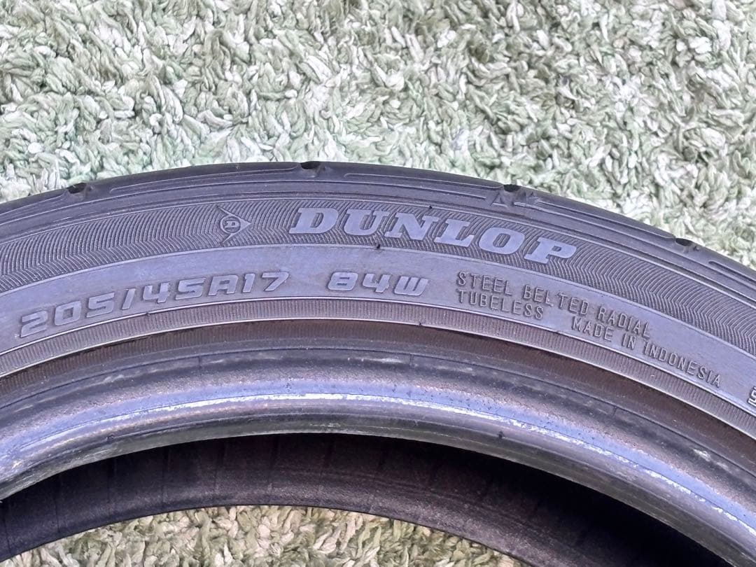 ダンロップ DIREZZA DZ101 205/45R17 タイヤ4本セット