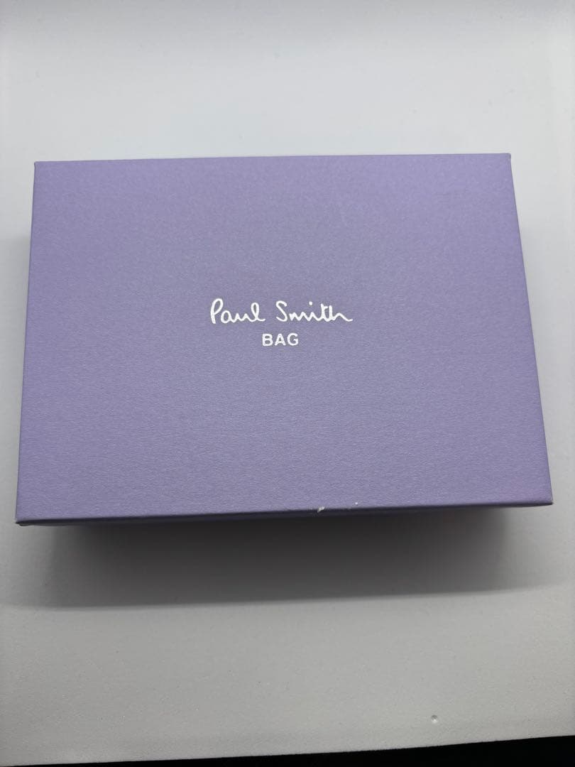 えりぷー 　Paul Smith 名刺入れ 黒 フラワー